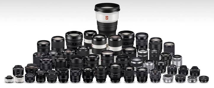 Liste aller E-Mount Objektive