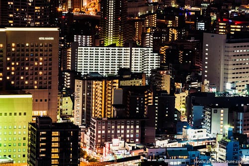 Osaka Cityscape by Night | FE 70-200 f2.8 GM @ 1 sec, f8